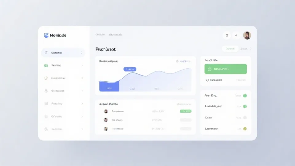 数据面板示意图