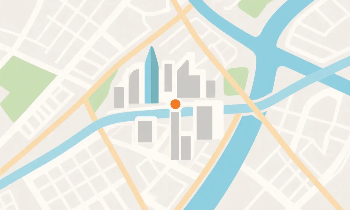 办公位置示意图